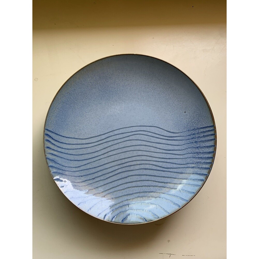 Joseph Abboud Stoneware MEDITERRANEAN WAVES Dinner Plates 1032 2006